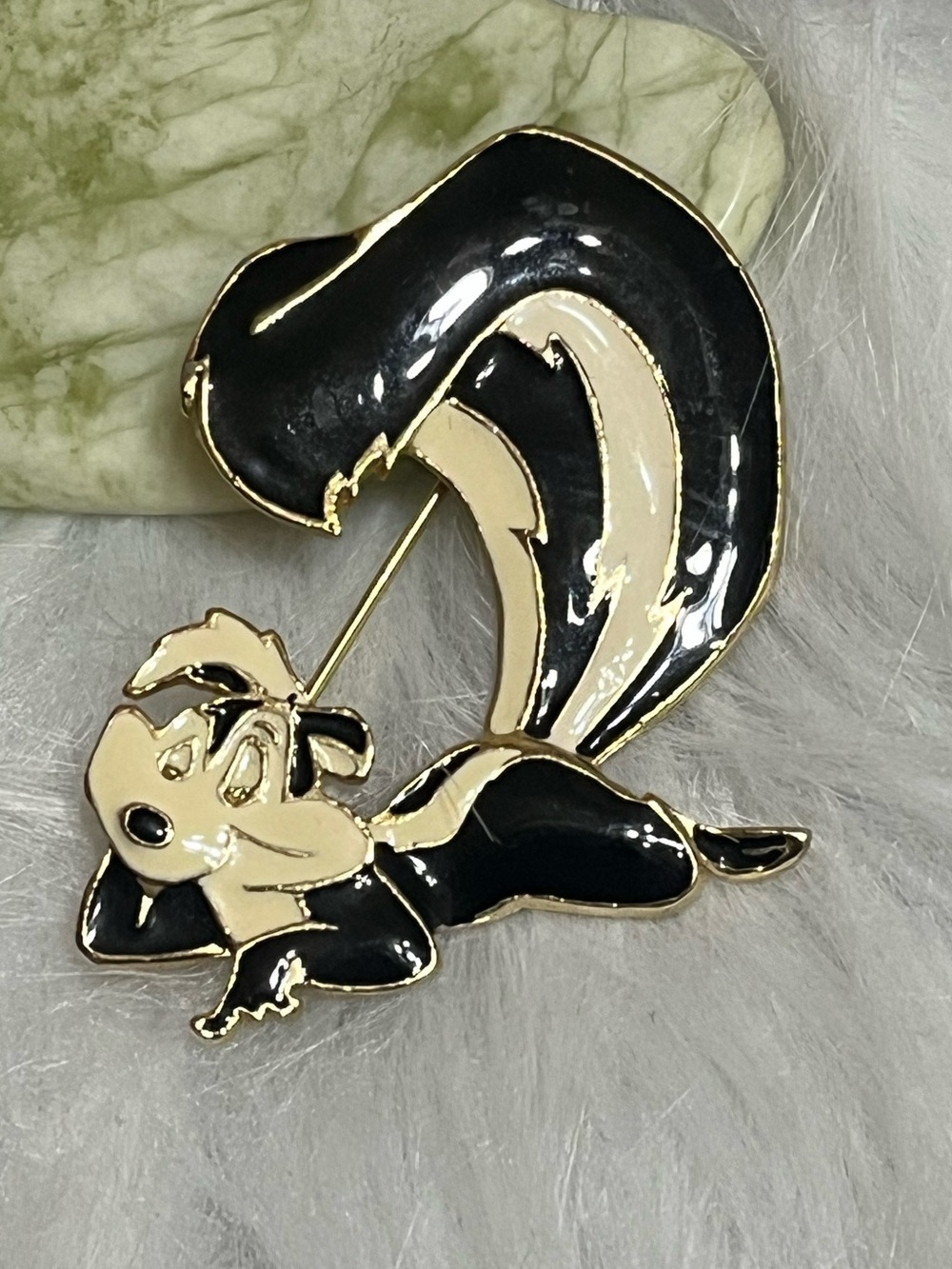 FREE WITH PURCHASE Pepe Lepew Brooch